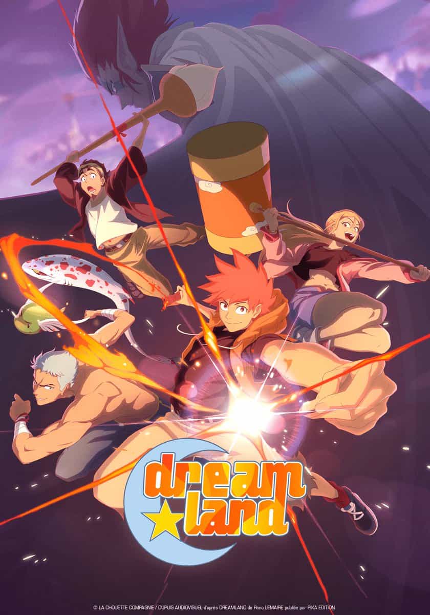 DREAMLAND: показали новый ключевой визуал аниме