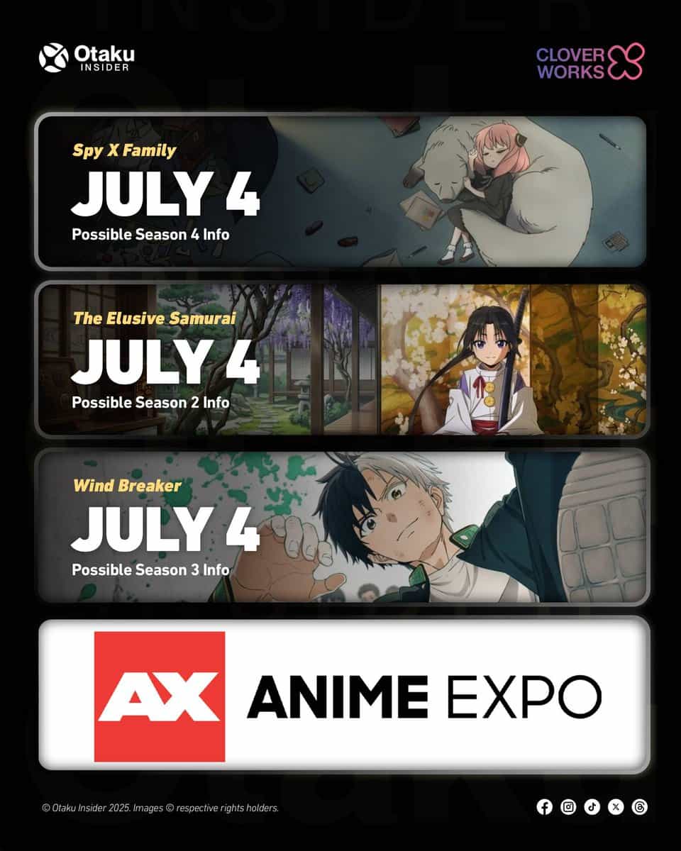 CloverWorks анонсировала панель на Anime Expo 2026 — планы на два года вперёд 2