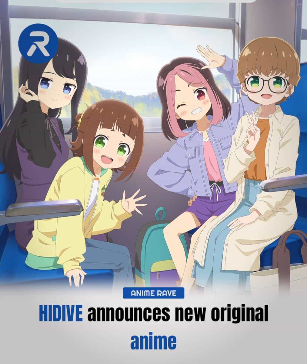 Аниме «TETSURYO! Meet With Tetsudou Musume» выйдет на HIDIVE в 2026