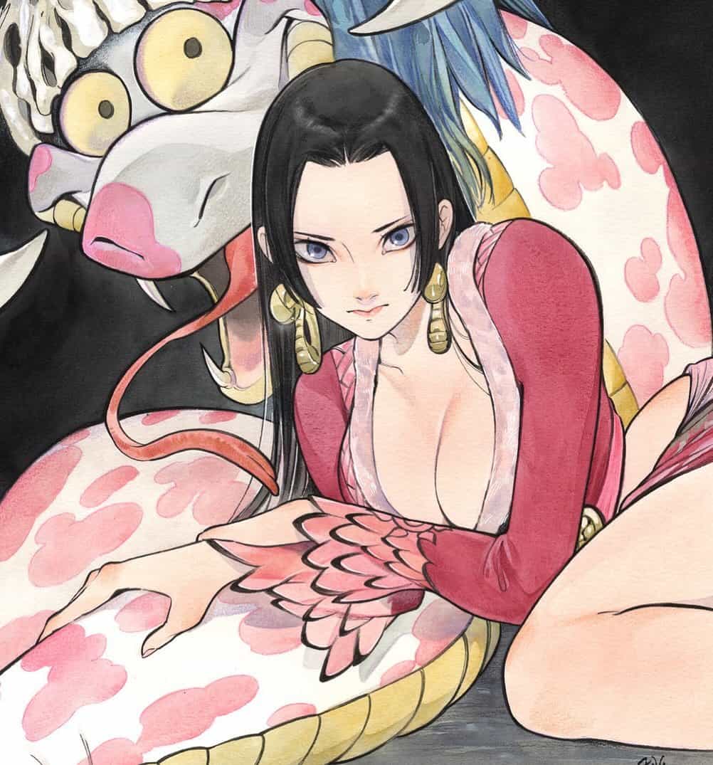 Персонажи JoJo, One Piece и Мадоки в стиле Пич Момоко 2