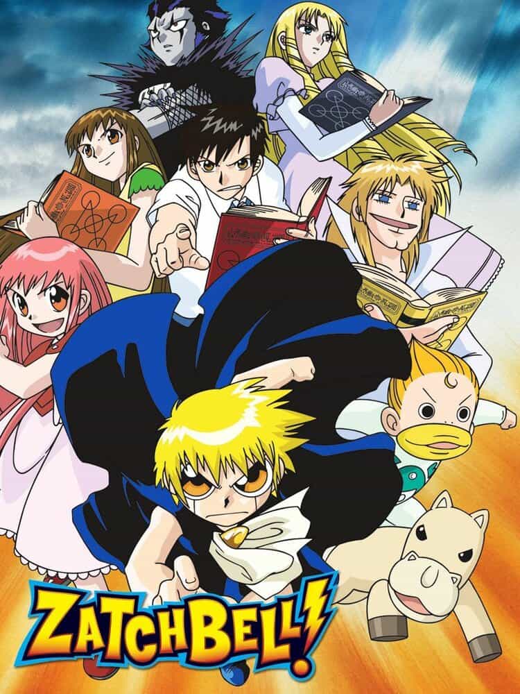 Златовласый Гаш Белл anime