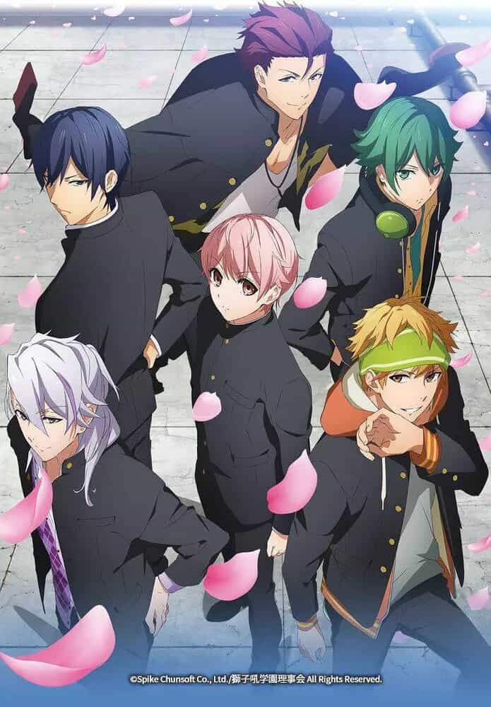 Боевой главарь банды: Девушка бьёт парней anime