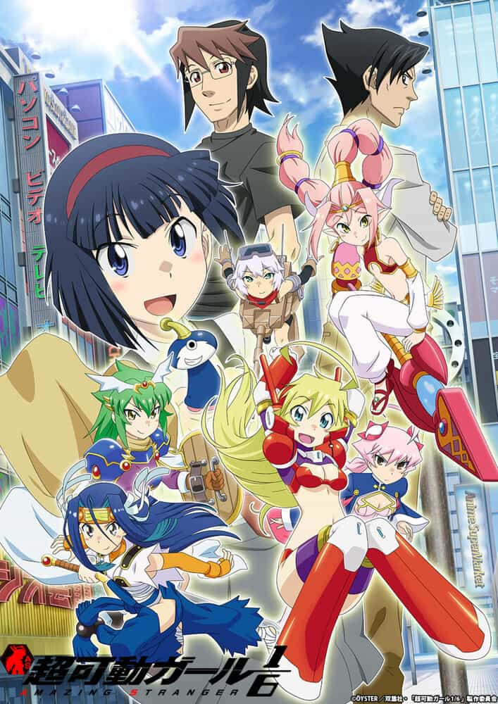 Подвижная девушка в масштабе ⅙ anime