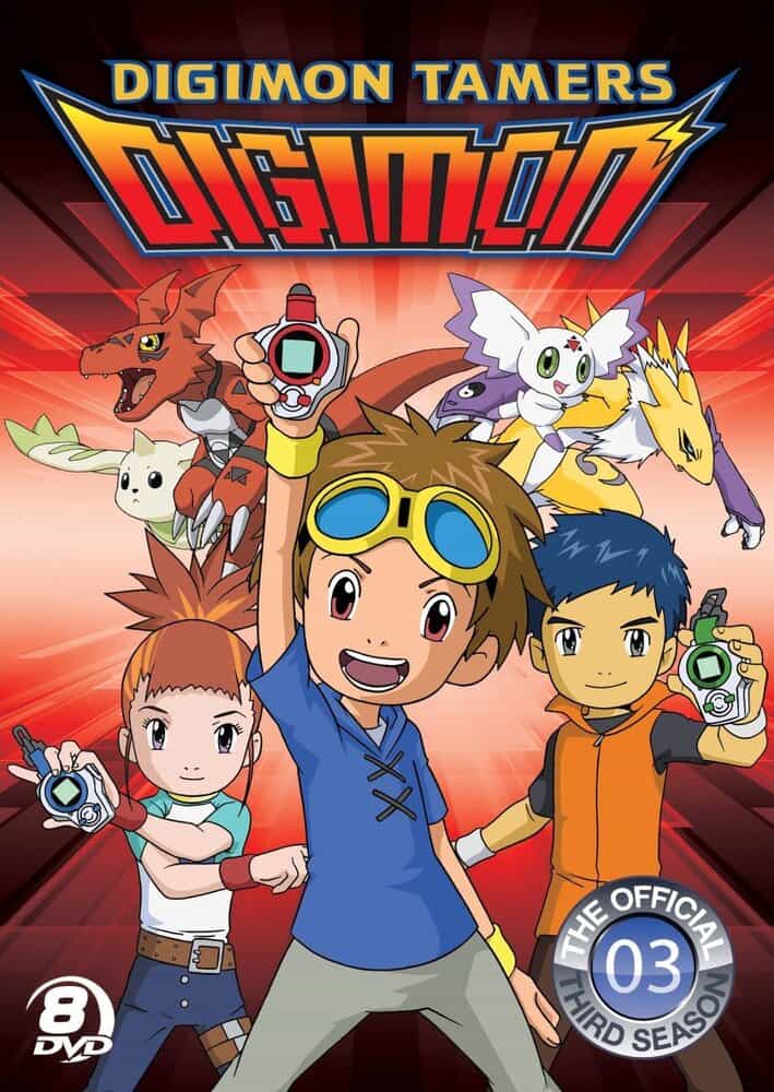 Укротители Дигимонов anime
