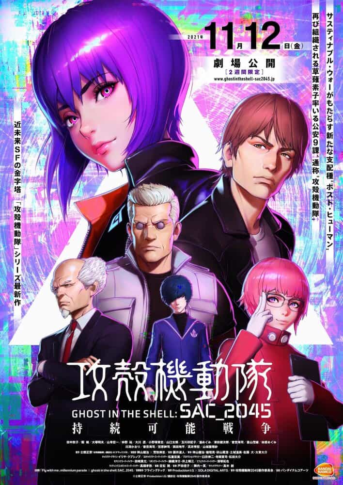 Призрак в доспехах: Синдром одиночки 2045 — Стабильная война anime