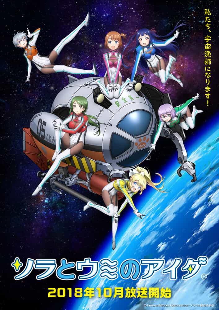 Между небом и морем anime