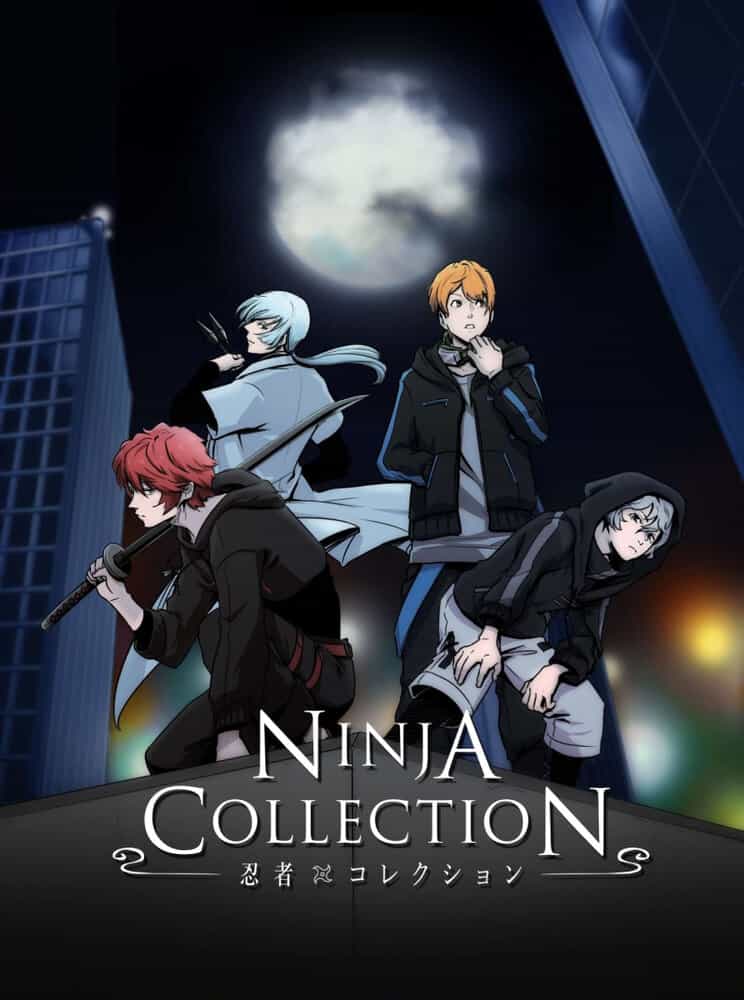 Коллекция ниндзя anime