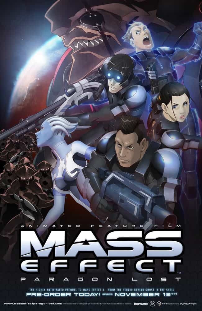 Масс Эффект: Потерянный идеал anime