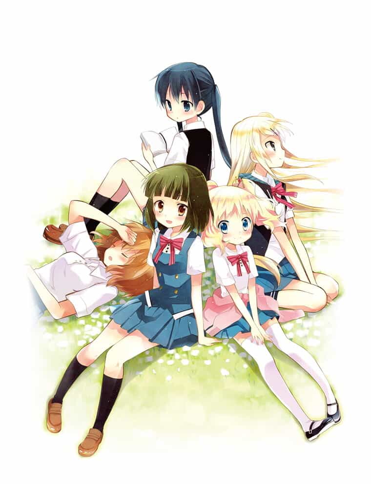 Привет!! Золотая мозаика anime