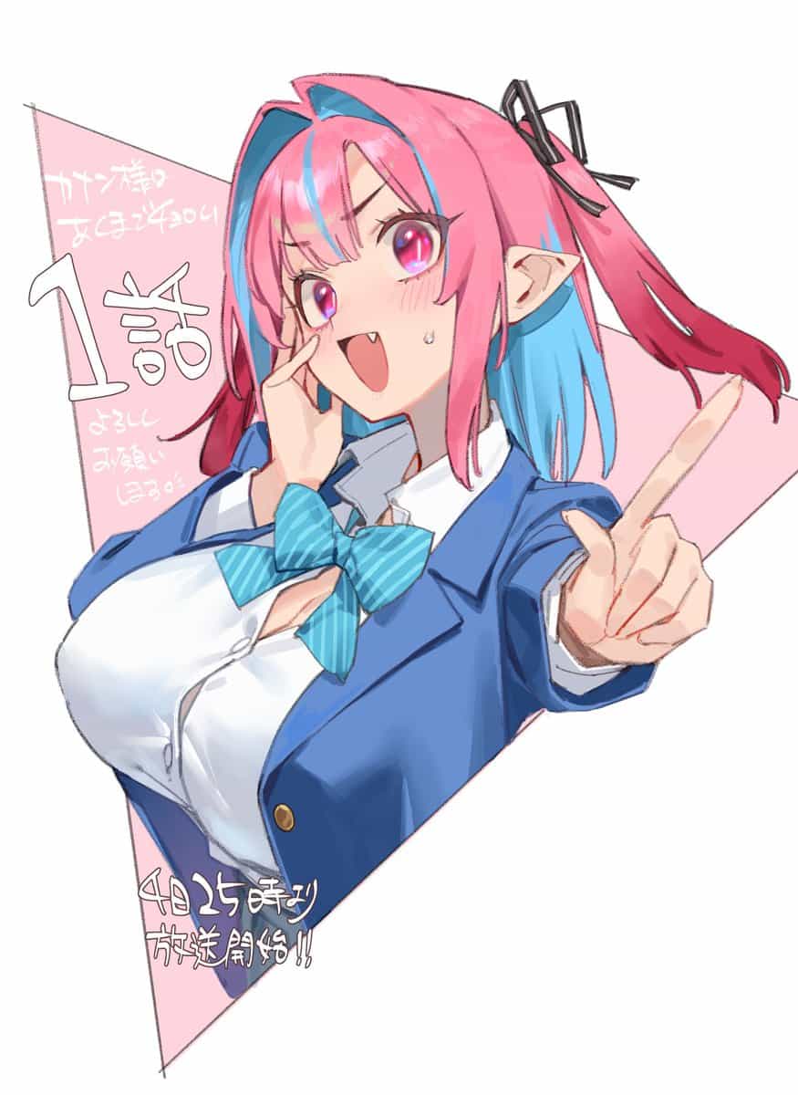 Канан-сама: Официальный арт к премьере аниме «Канан-сама слишком проста!» 1