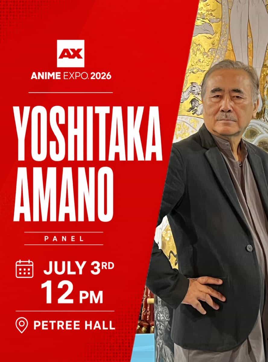 Ёситака Амано на Anime Expo 2026: анонс ZAN и своей компании