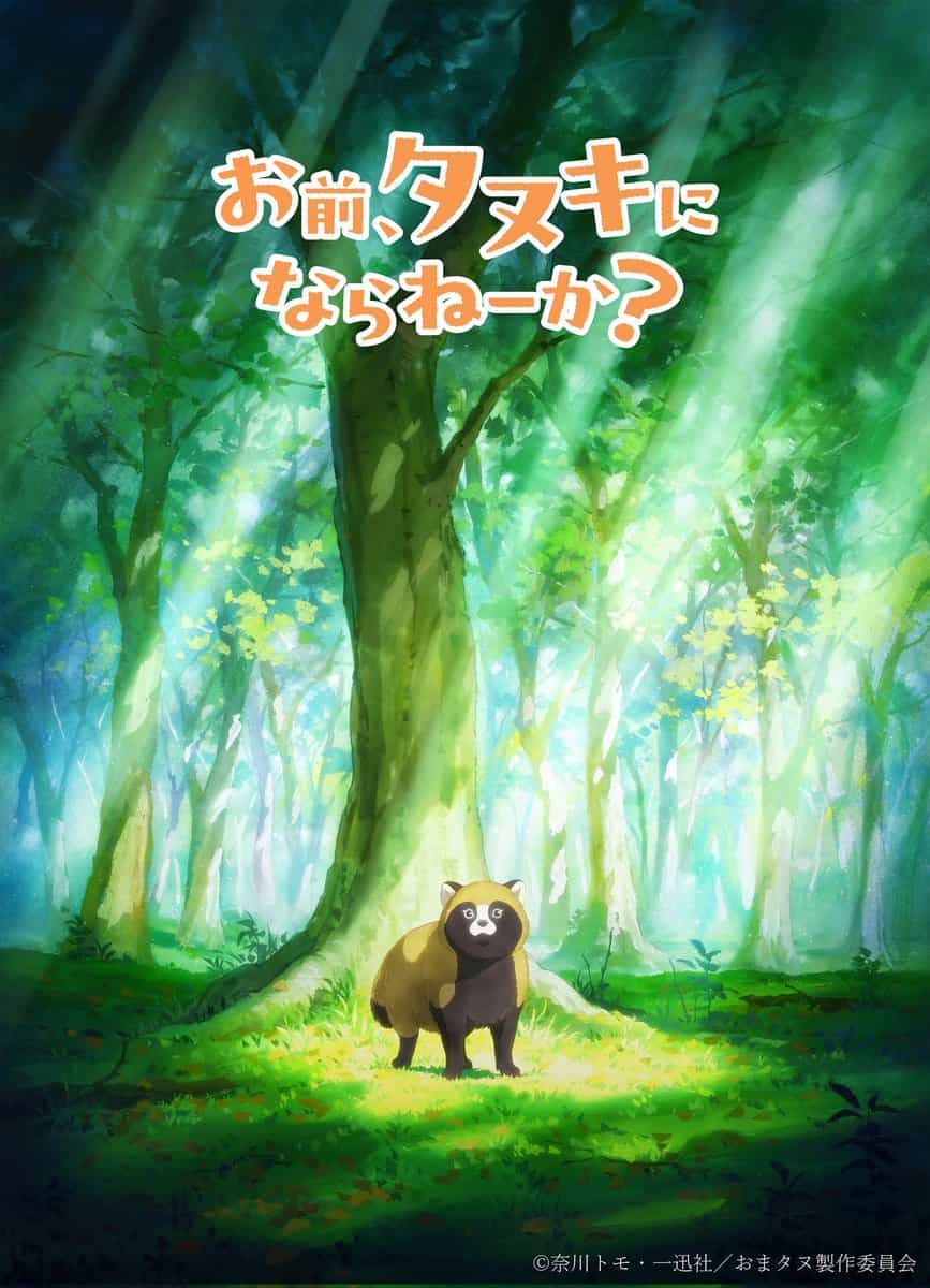 Анонсировано дзёсэй-аниме «Omae, Tanuki ni Naranee ka?» от Nippon Animation