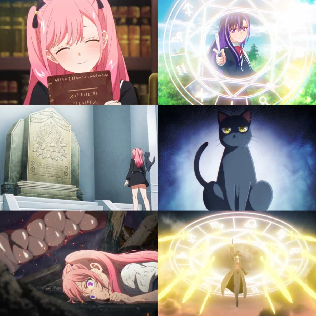 Превью 1 эпизода «Классной комнаты чёрной кошки и ведьмы» 1