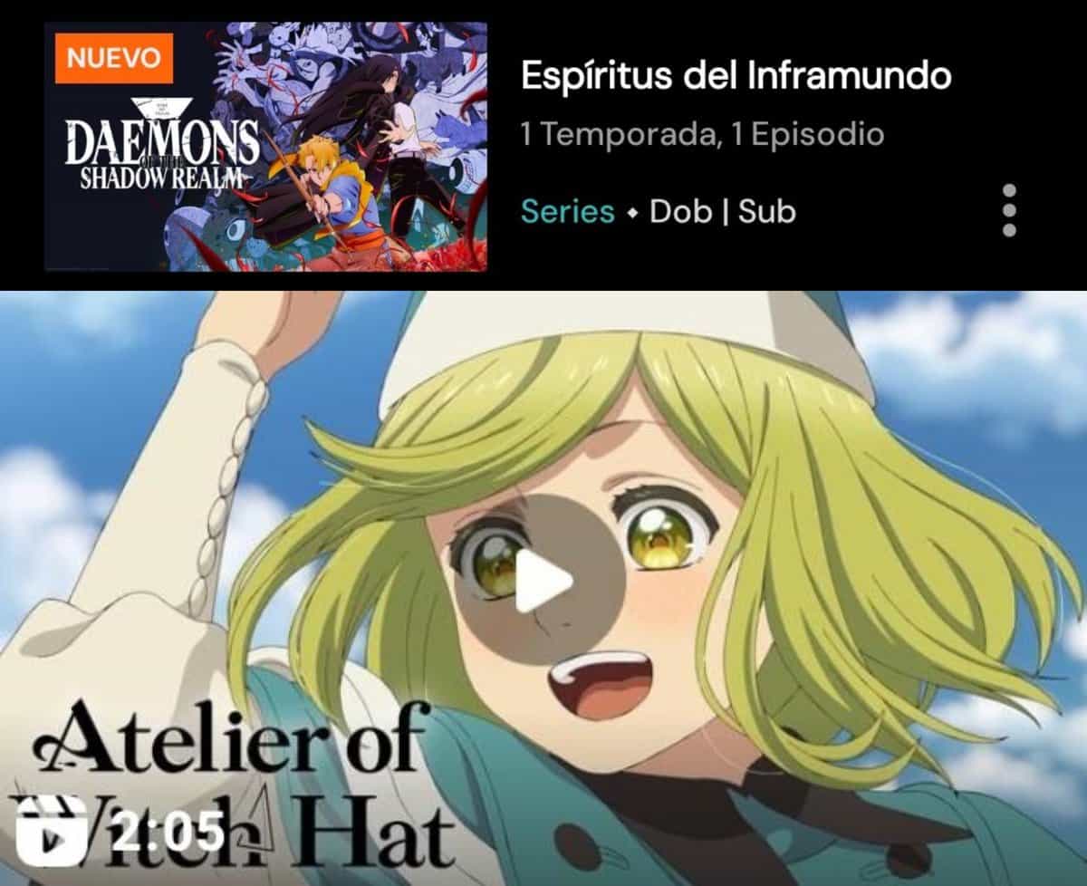 Crunchyroll Испания: Обновления названий аниме 1