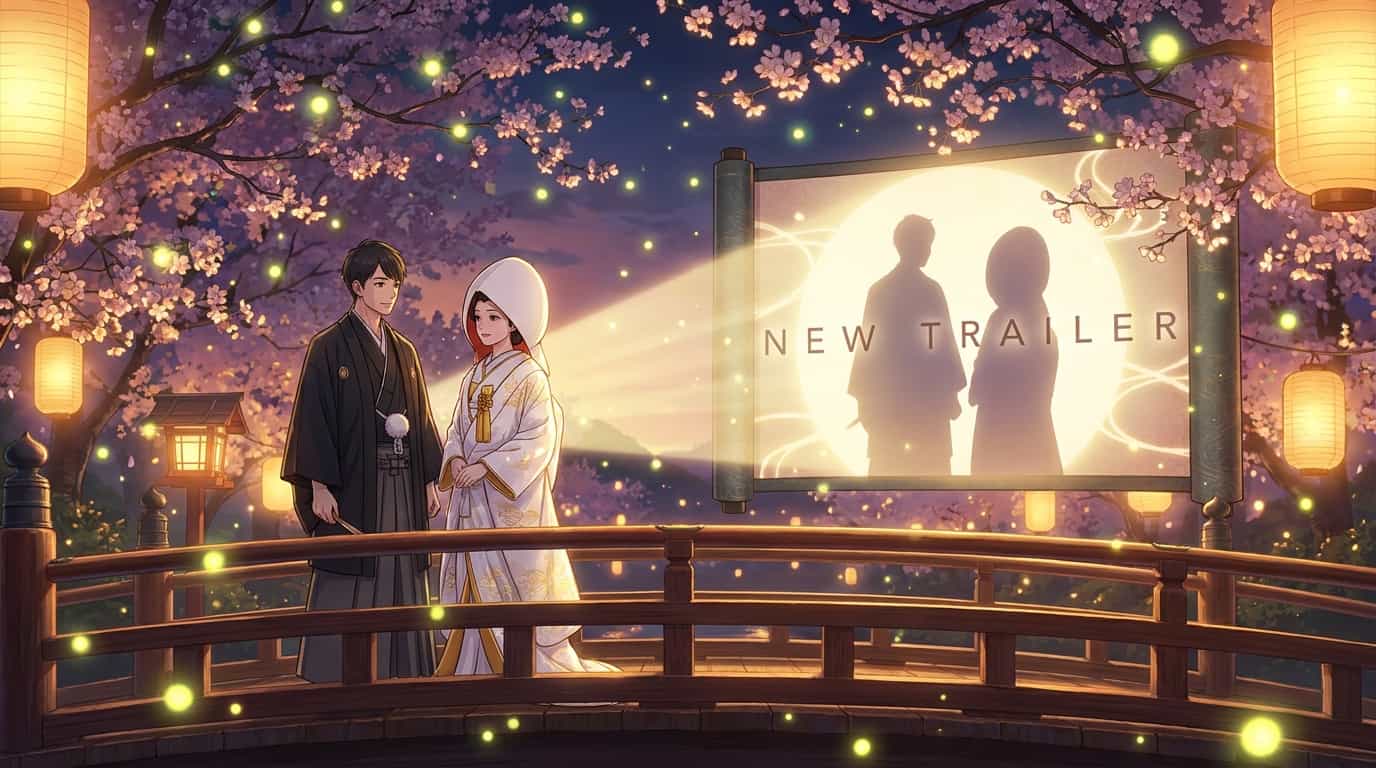 «Свадьба светлячков» получила трейлер и дату выхода на Crunchyroll