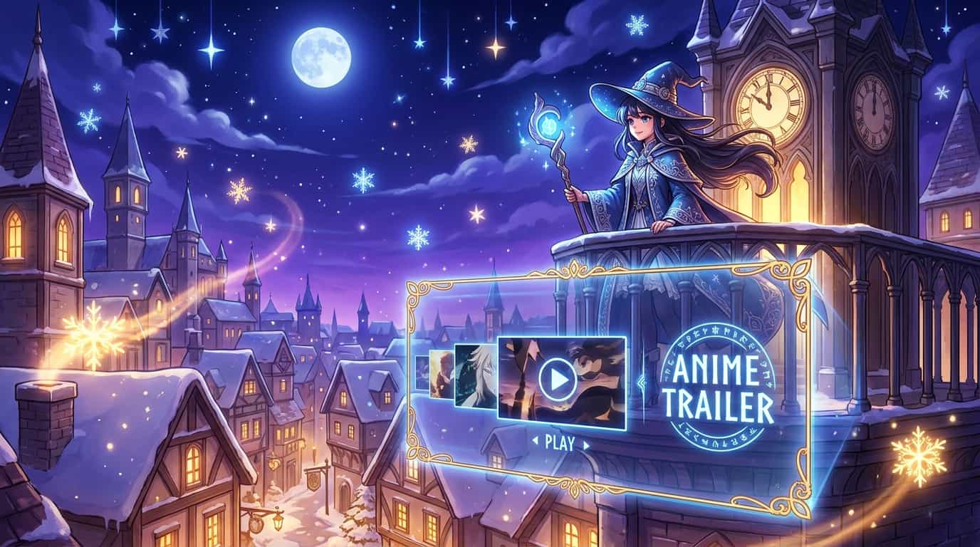 Первый трейлер аниме по «Ведьме на ночном параде» — Type-Moon снова в деле 1