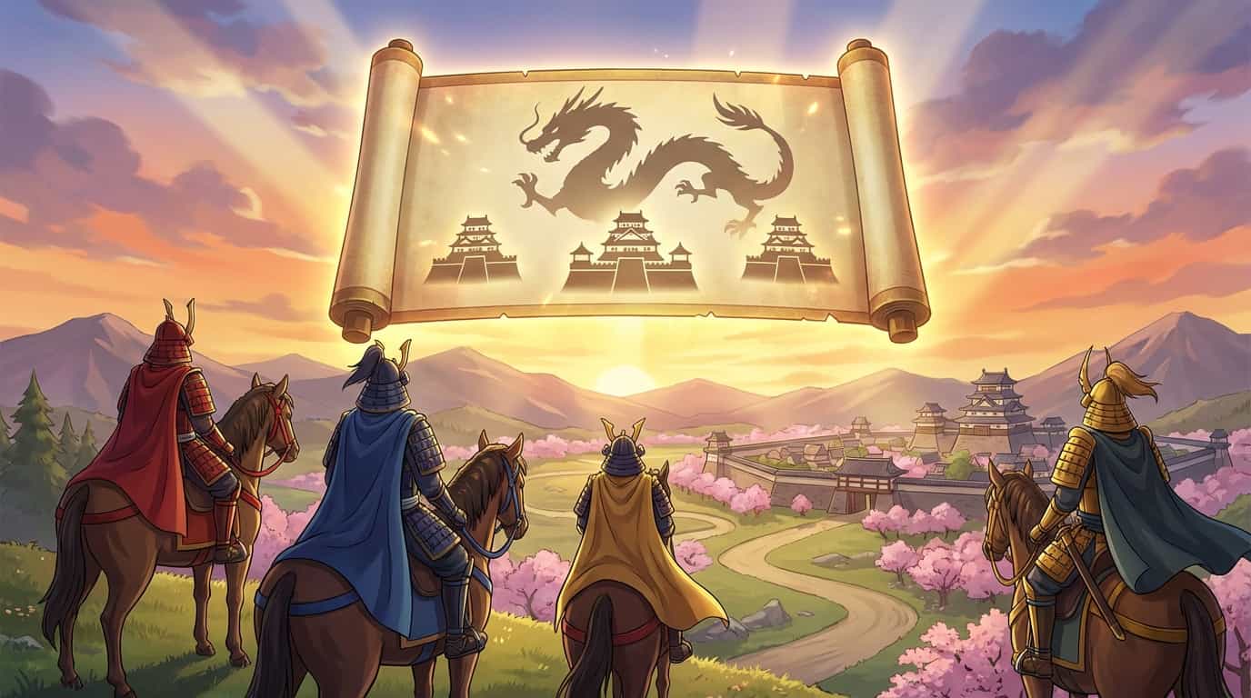 Вышел новый трейлер антиутопического аниме «Ниппон Сангоку» 1