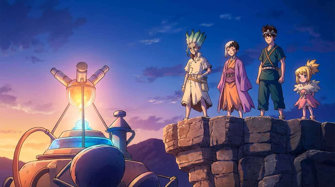 "Dr. STONE": Вышел превью-ролик 26-го эпизода 1