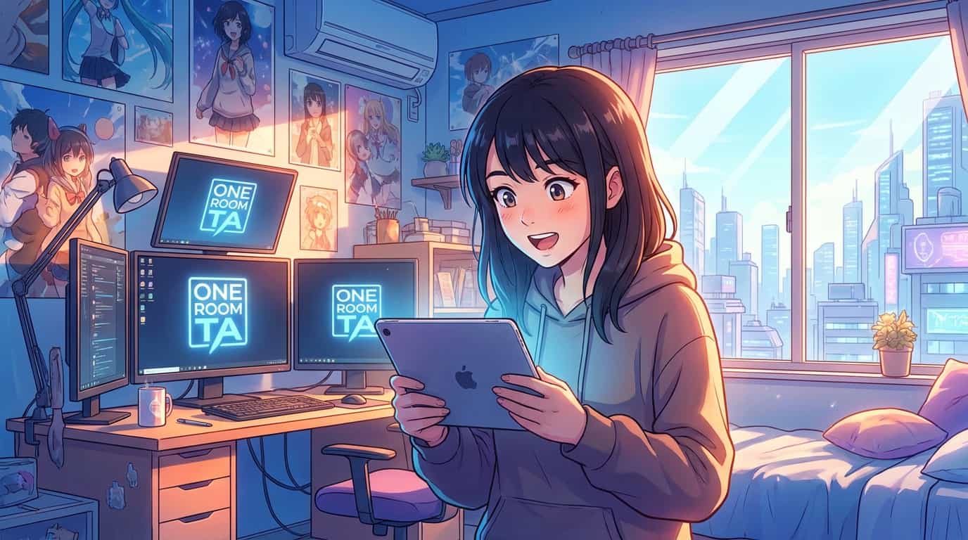 Новый трейлер аниме One Room Ta 1