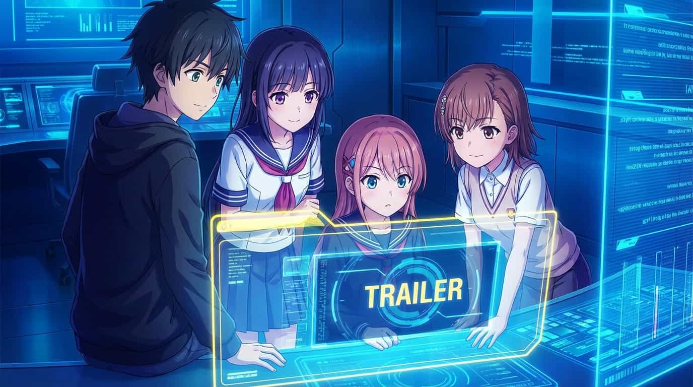 Вышел тизер-трейлер аниме «Некий тайный отряд "Предмет"» 1