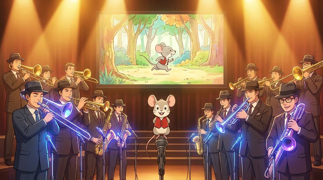 TOKYO SKA PARADISE ORCHESTRA показали тизер клипа для аниме «Жилетка мышонка Недзуми» 1