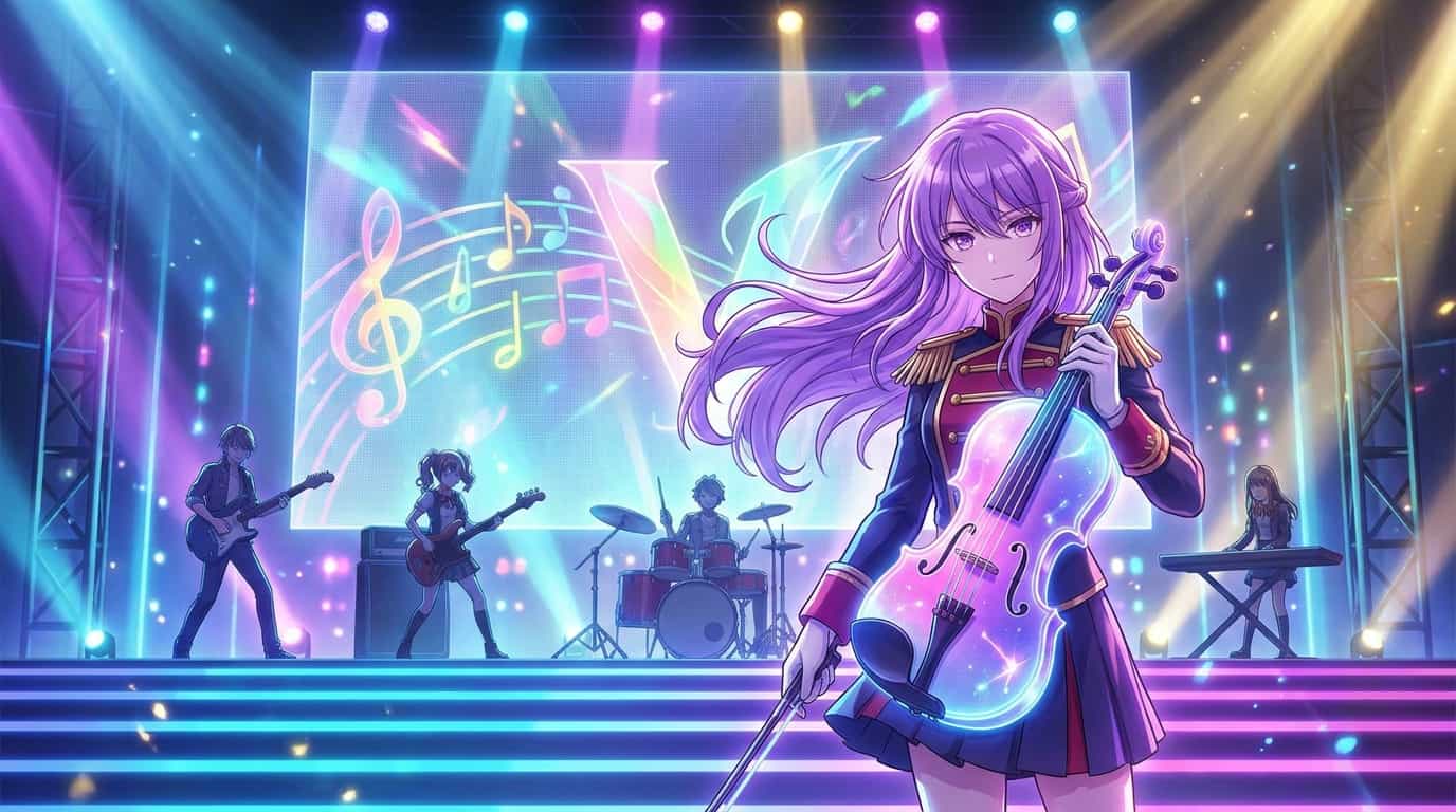 BanG Dream! YUME∞MITA: PV vol.3 и визуал Виолы для уже идущего сериала