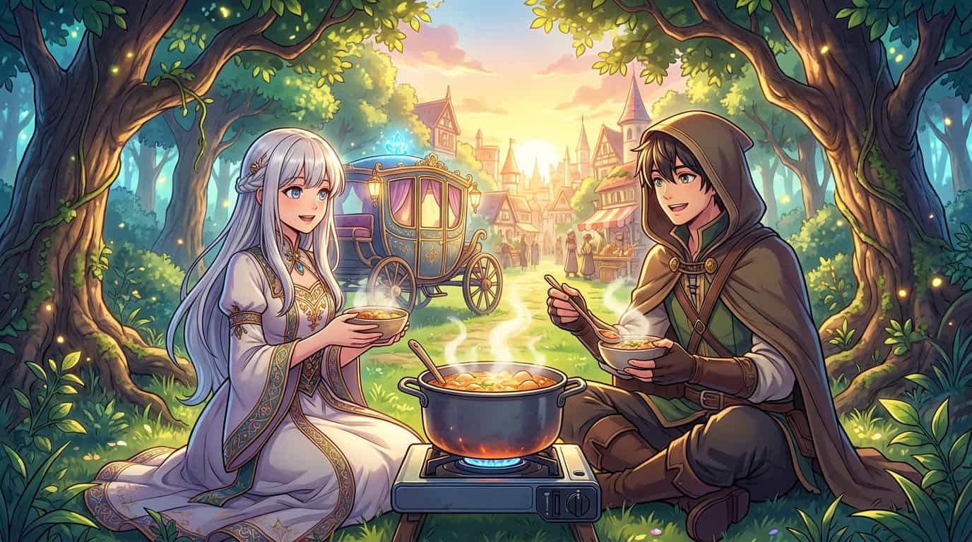 Вышел PV аниме «Кулинарное путешествие брошенной святой» и дата премьеры 1