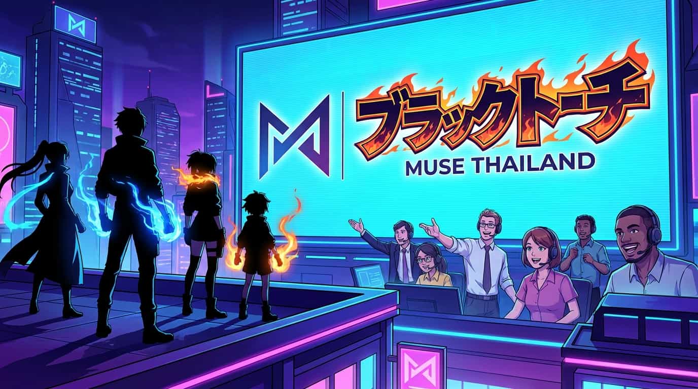 Muse Thailand лицензирует «Чёрный факел» — есть PV персонажа, но без даты