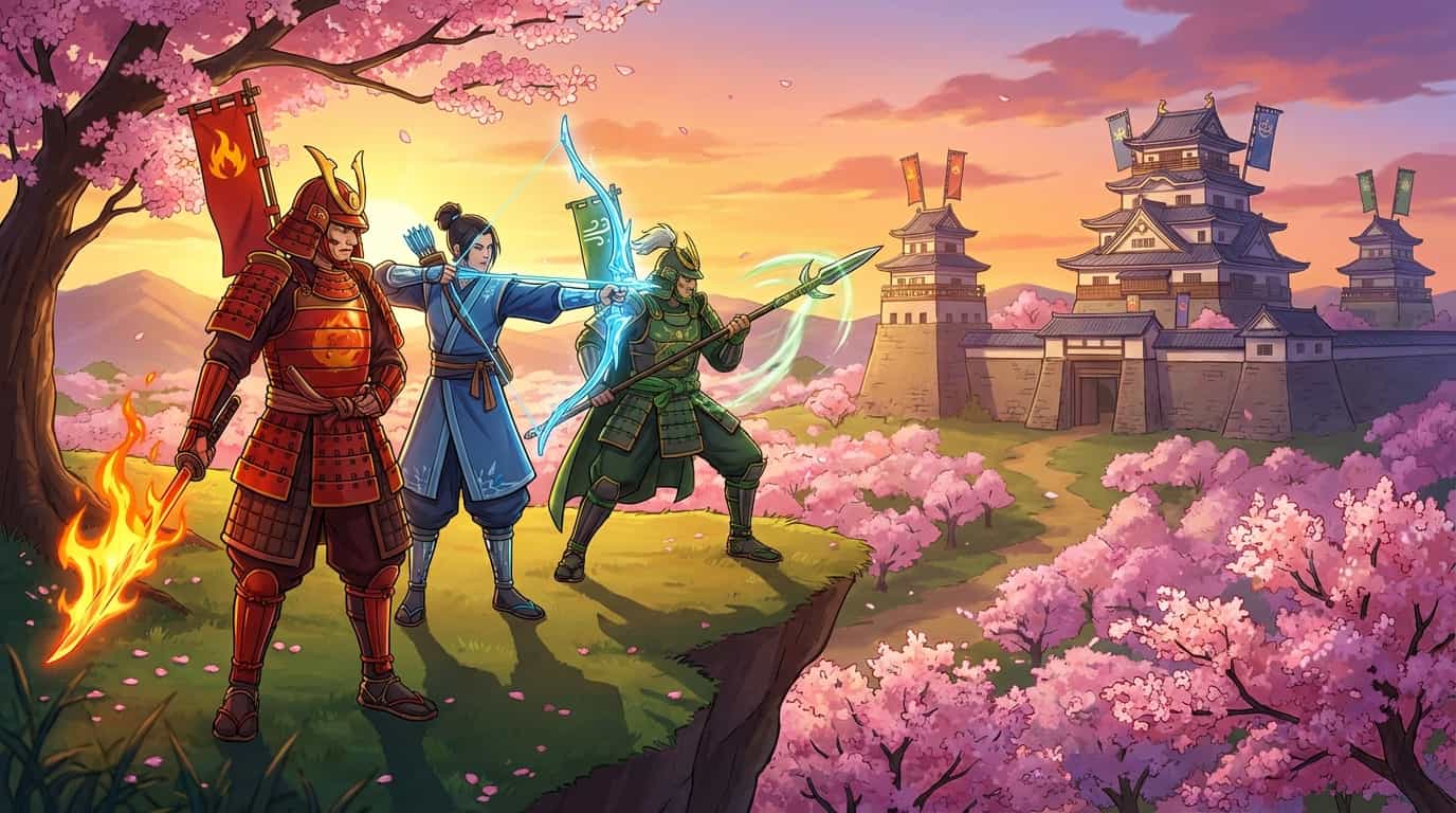 Трейлер 3 эпизода NIPPON SANGOKU 1