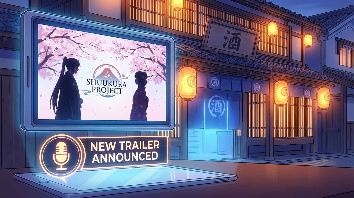 Вышел трейлер GL-аниме Shuukura от CloverWorks 1