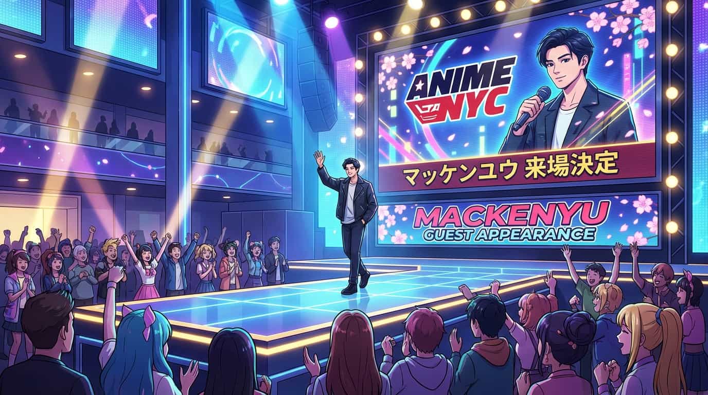Макэню впервые посетит Anime NYC в качестве специального гостя