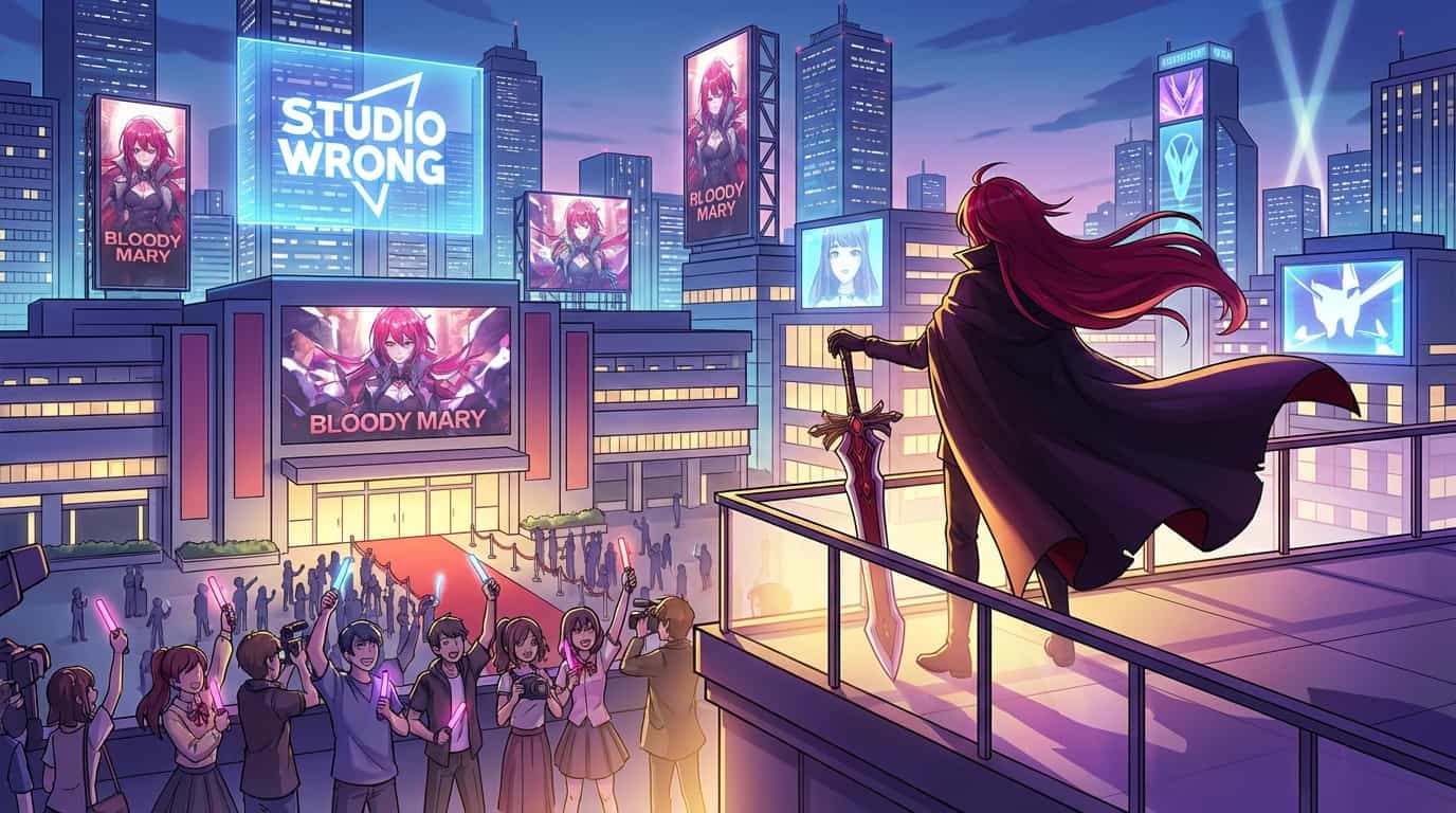 Studio Wrong выпустила оригинальное аниме «Кровавая Мэри» 1