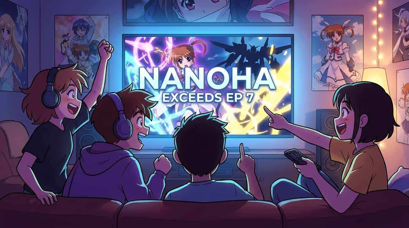 Фанаты «Нанохи EXCEEDS» делятся клипом из 7 эпизода
