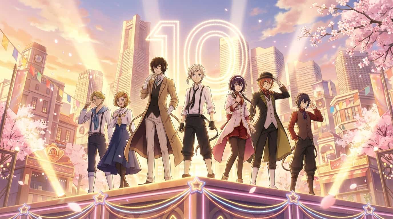 Вышел юбилейный PV «Великого из бродячих псов» к 10-летию 1