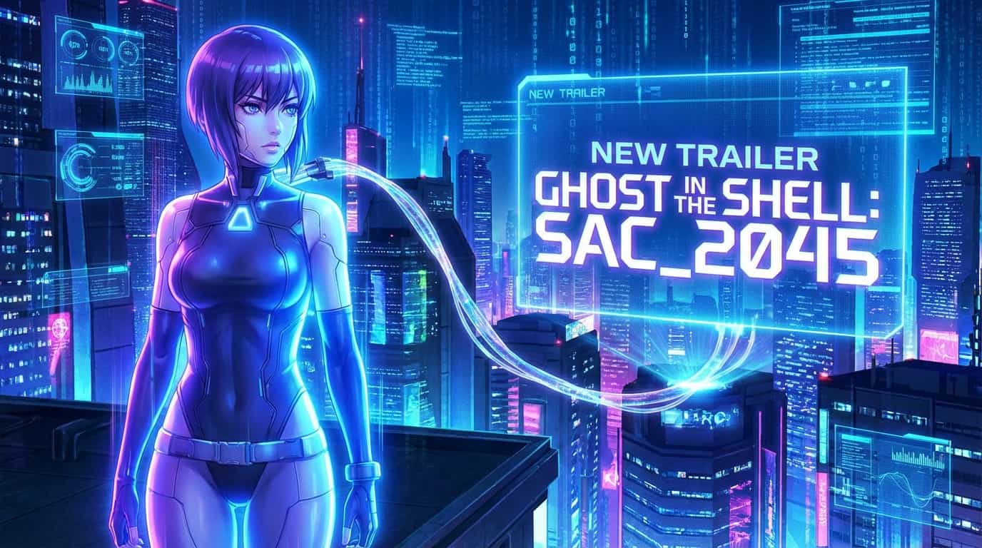 Новый трейлер «Призрака в доспехах» от Science SARU