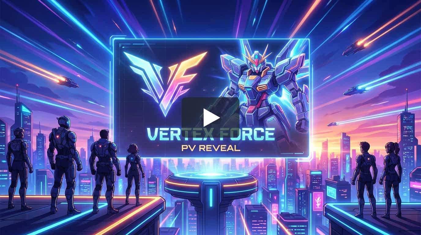 Vertex Force: оригинальный проект Такамиуры показал первый PV — релиз аж в 2026-м 1