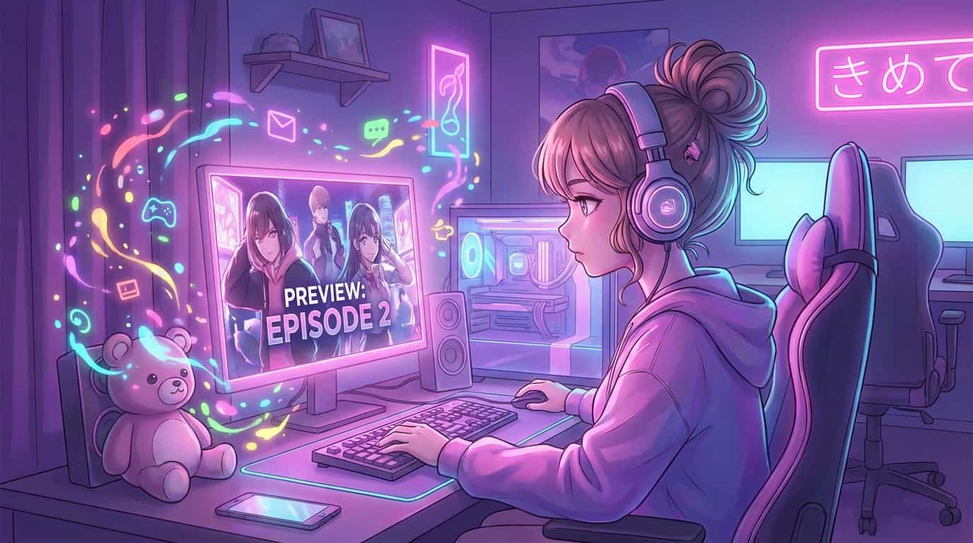 Вышел превью-трейлер 2 эпизода NEEDY GIRL OVERDOSE 1