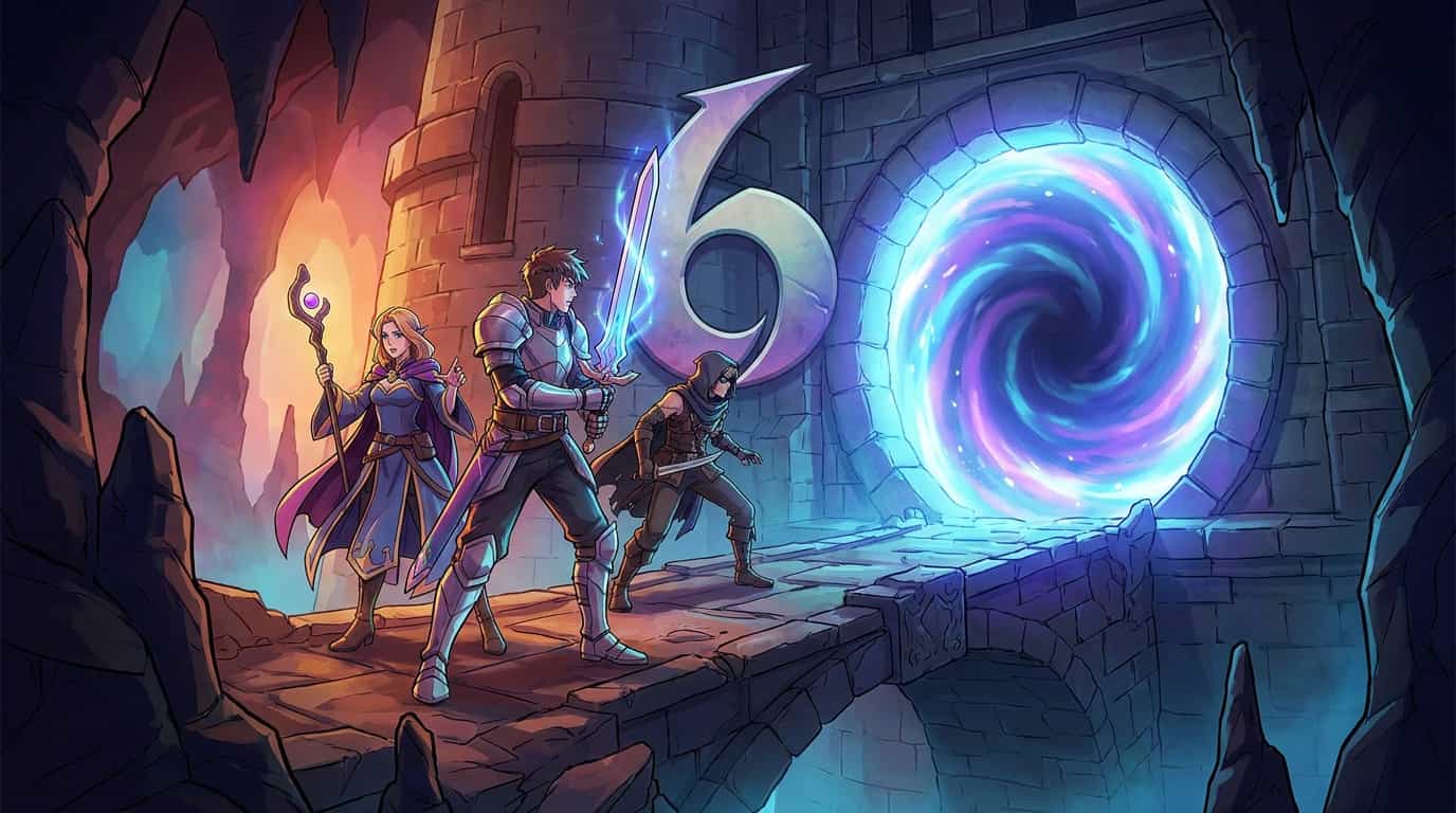Вышел PV к 6 тому манги Tower Dungeon