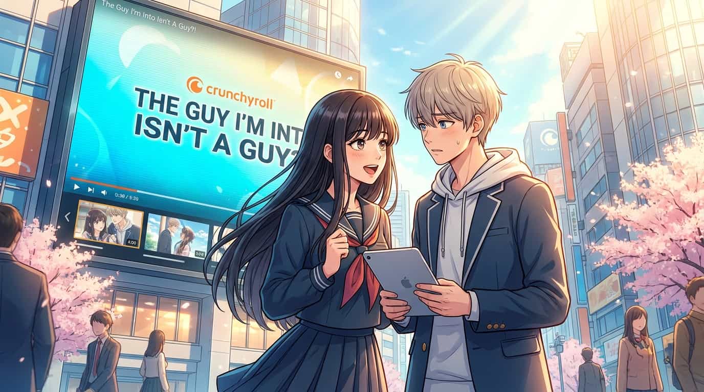 CloverWorks показала трейлер «Тот, в кого я влюблён, не парень?!» — с очень странным OP 1