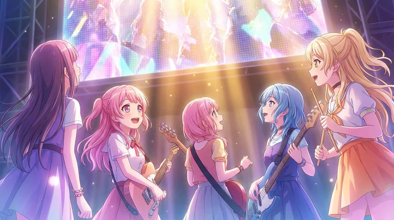 BanG Dream! YUME∞MITA: трейлер и необычный старт сезона