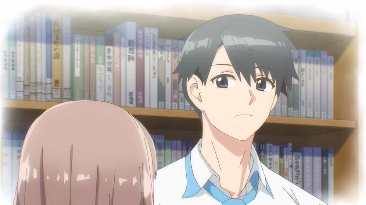 Первые кадры из 1 эпизода аниме «Даже реплика влюбляется» 3