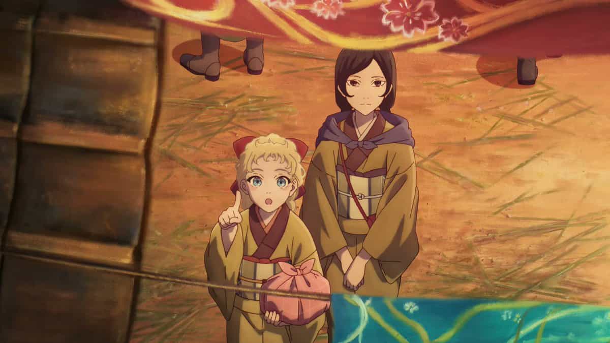 Kyoto Animation показала кадры 2 эпизода «Нидзюссейки Дэнки Мокуроку» 4