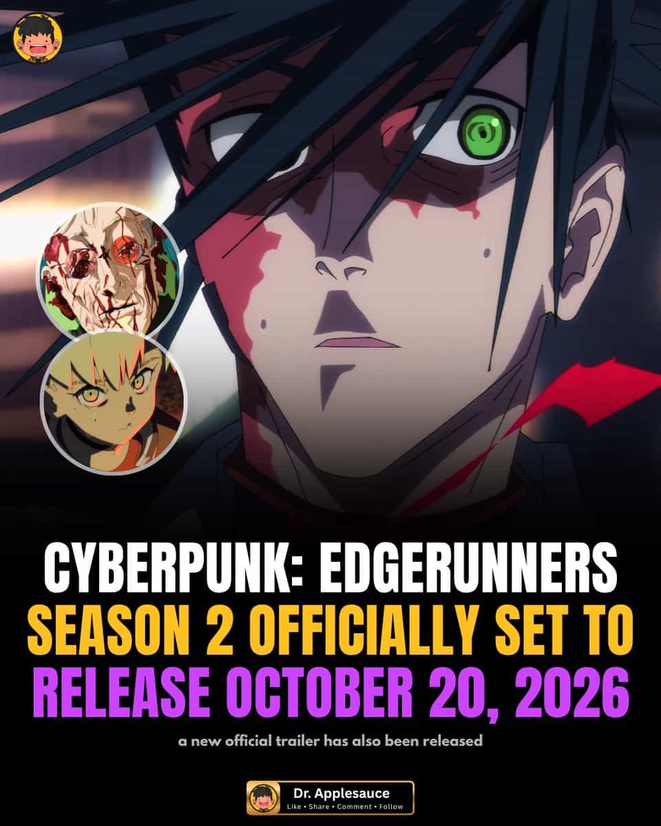 «Cyberpunk: Edgerunners 2» — Netflix объявил дату выхода и показал трейлер