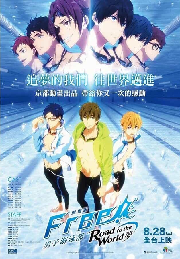 Вольный стиль! Заплыв в будущее. Фильм anime