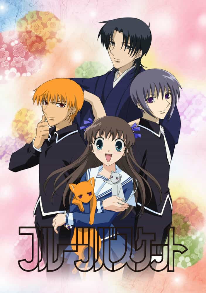 Корзинка фруктов anime