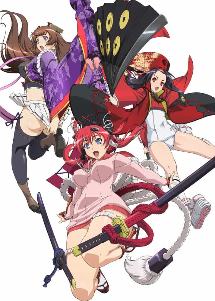 Сад тысячи цветов: Девушки-самураи anime